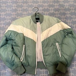 AllAccess shearling lined jacket